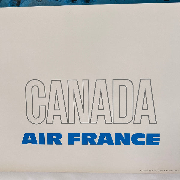 AIR FRANCE - CANADA - Affiche Originale