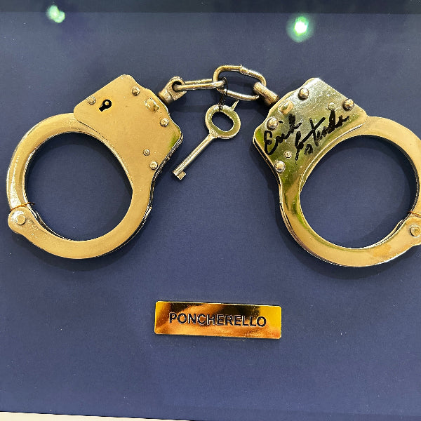 Erik Estrada - Set de Menottes signées par Poncerello - Chips