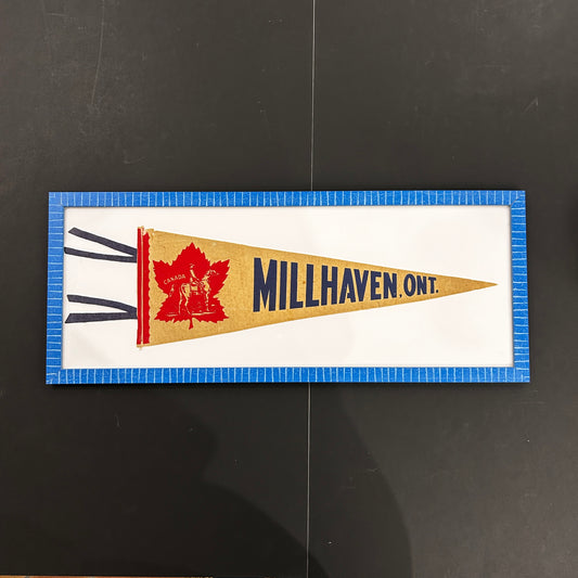 FANION SOUVENIR ORIGINAL - MILLHAVEN ONTARIO CANADA