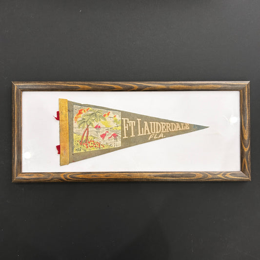 FANION SOUVENIR ORIGINAL - FORT LAUDERDALE, FLORIDA, USA