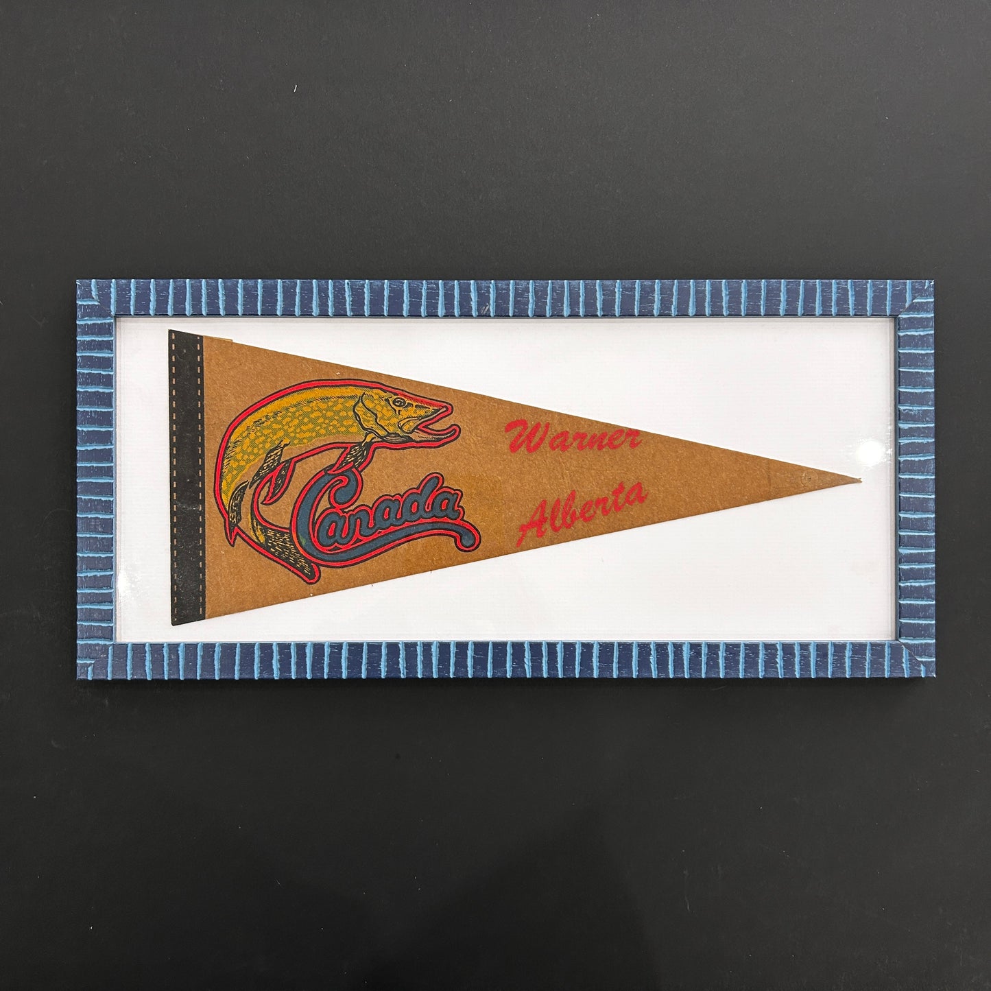 FANION SOUVENIR ORIGINAL - WARNER, ALBERTA, CANADA