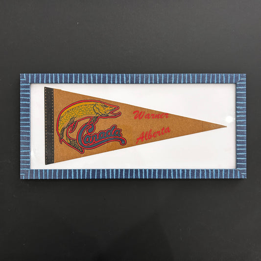 FANION SOUVENIR ORIGINAL - WARNER, ALBERTA, CANADA