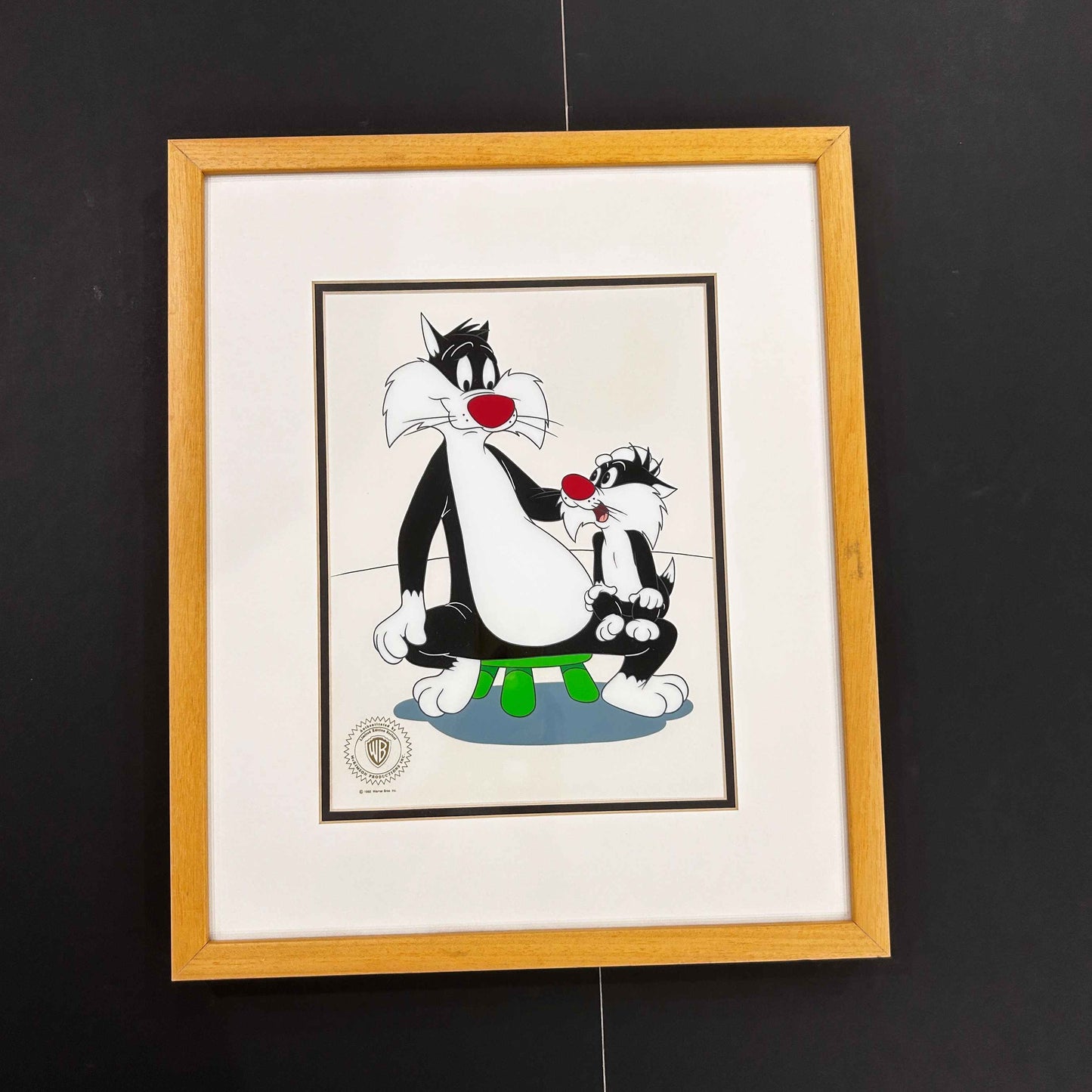 LOONEY TUNES SYLVESTER - SERIGRAPHIE SUR CELLULOID