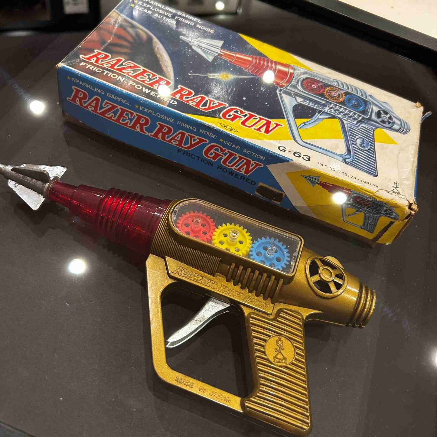 RAZER RAY GUN  - JOUET VINTAGE ORIGINAL