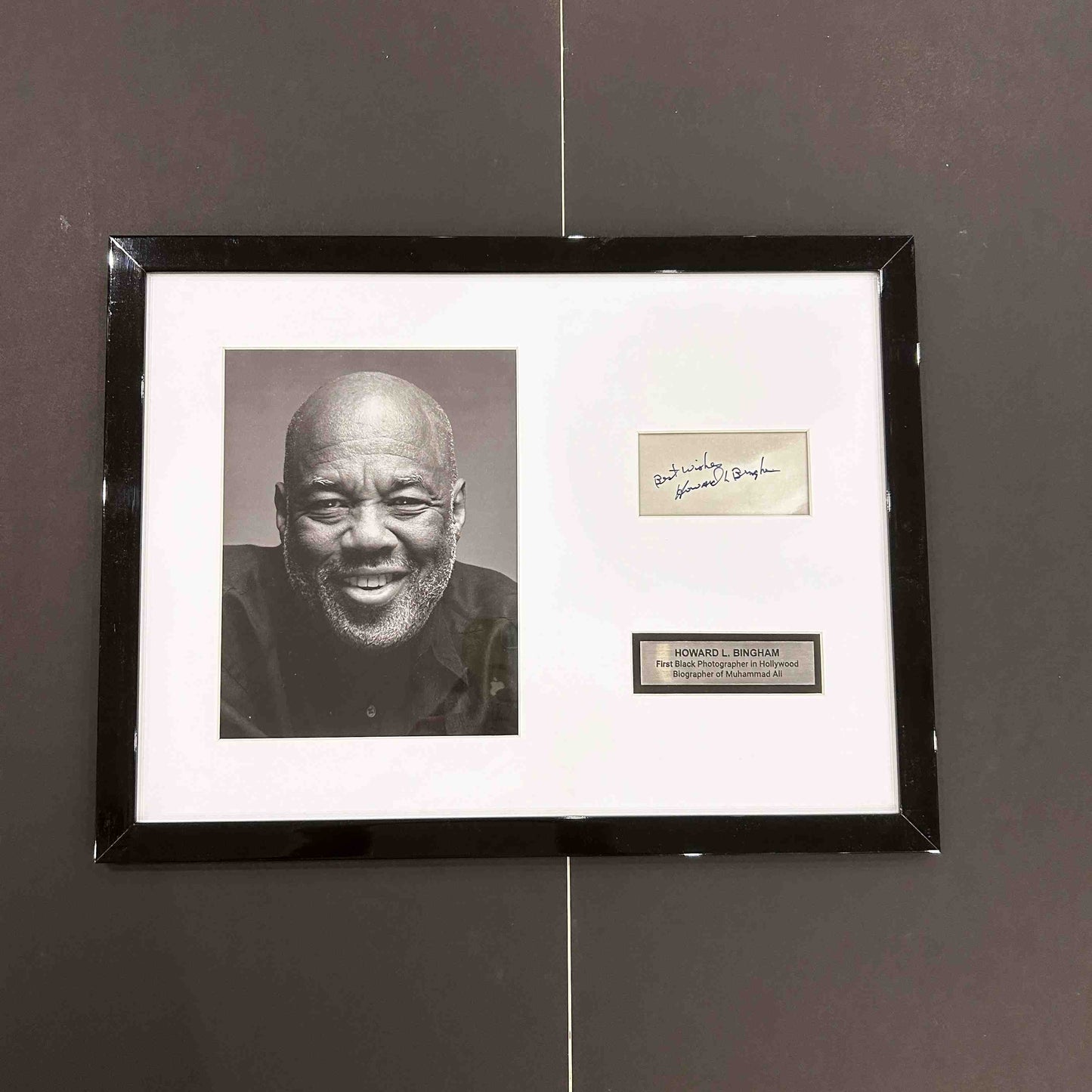 HOWARD L. BINGHAM - SIGNATURE