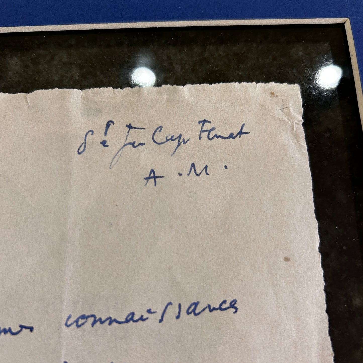 Jean Cocteau - Lettre manuscrite et signée 1951