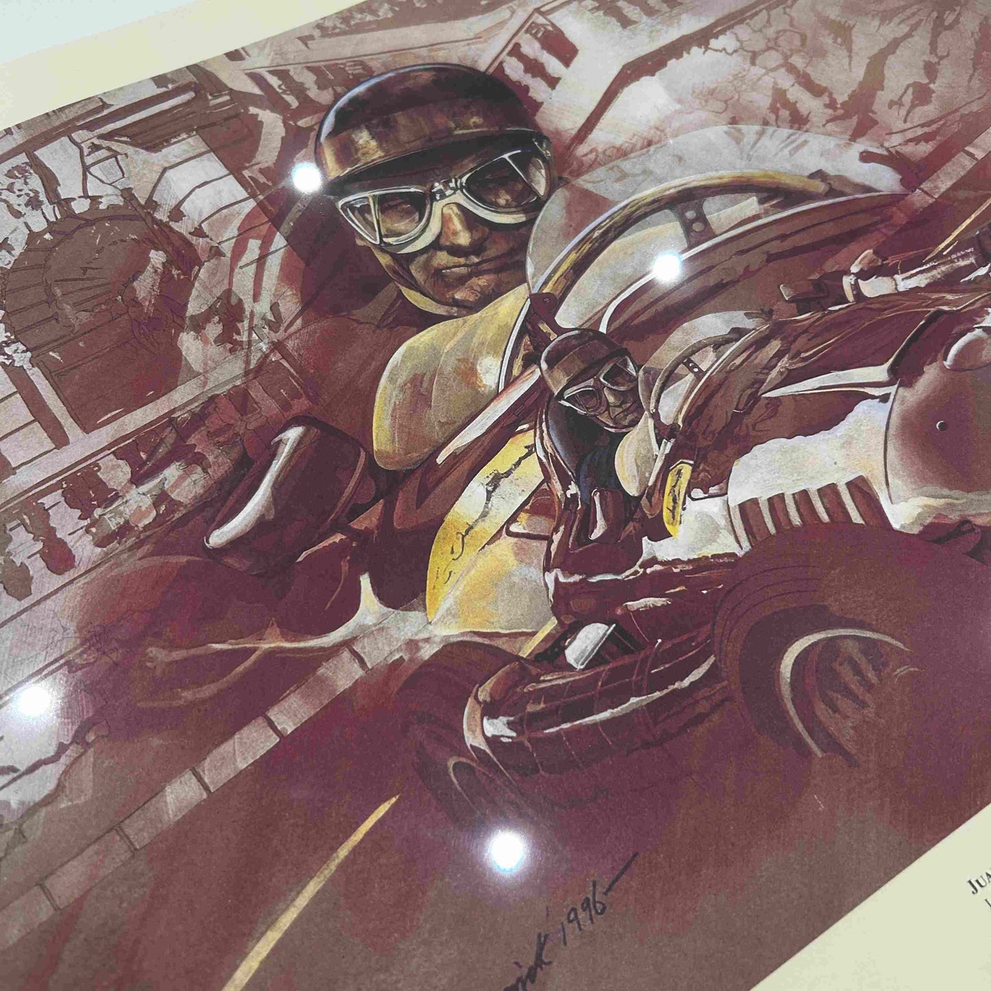JUAN MANUEL FANGIO - MONACO par CRAIG WARWICK