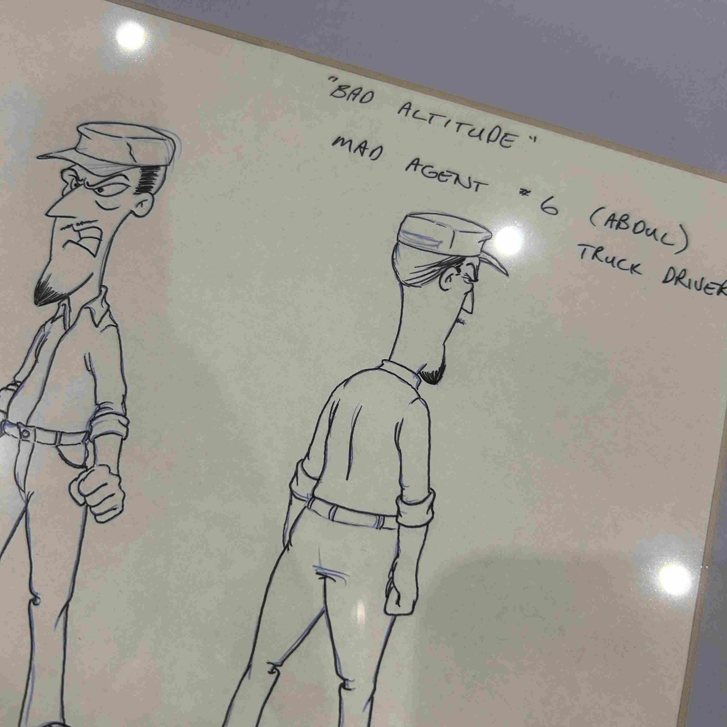 INSPECTEUR GADGET - MAD AGENT / CRAYONNE ORIGINAL