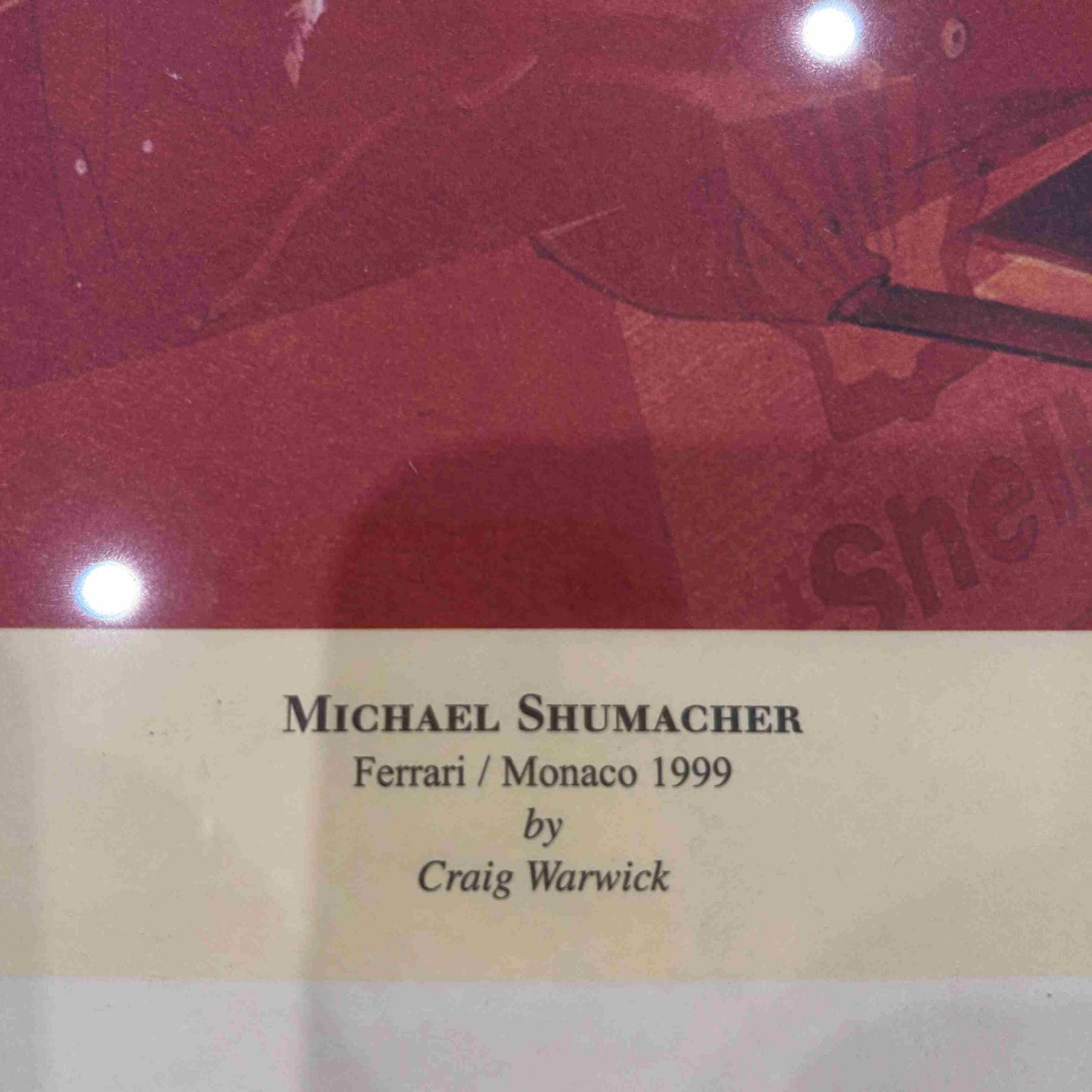 MICHAEL SCHUMACHER - MONACO par CRAIG WARWICK