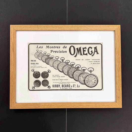 OMEGA - PUBLICITE ORIGINALE