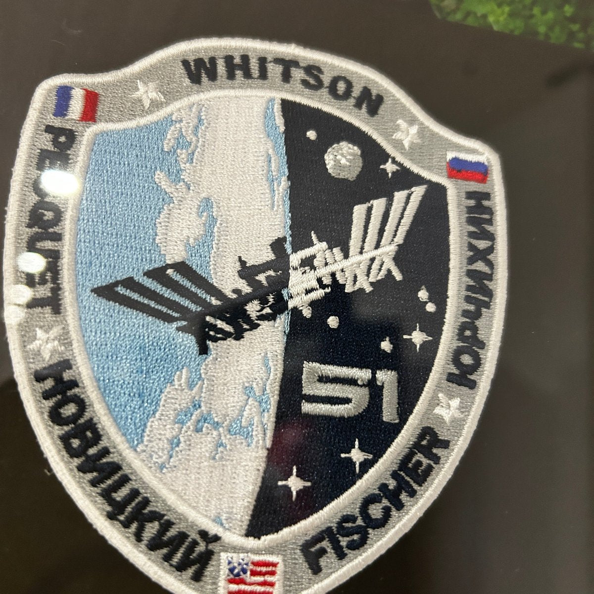 THOMAS PESQUET / Photo Signée - Patch ESA / PROXIMA / MISSION 51 ISS