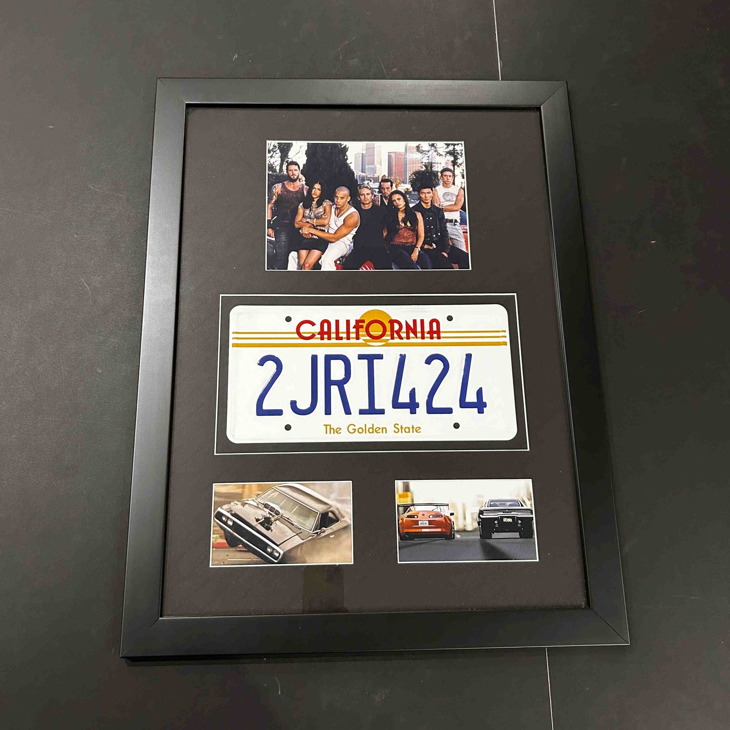 FAST & FURIOUS - Plaque d'immatriculation DODGE CHARGER - Reproduction
