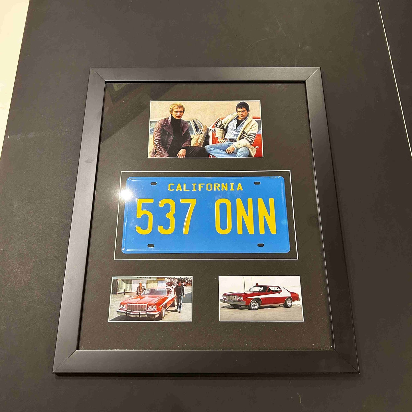 STARSKY & HUTCH - Plaque d'immatriculation Gran Torino - Reproduction