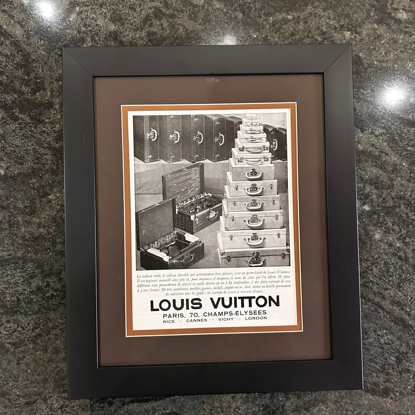 LOUIS VUITTON - Publicité originale