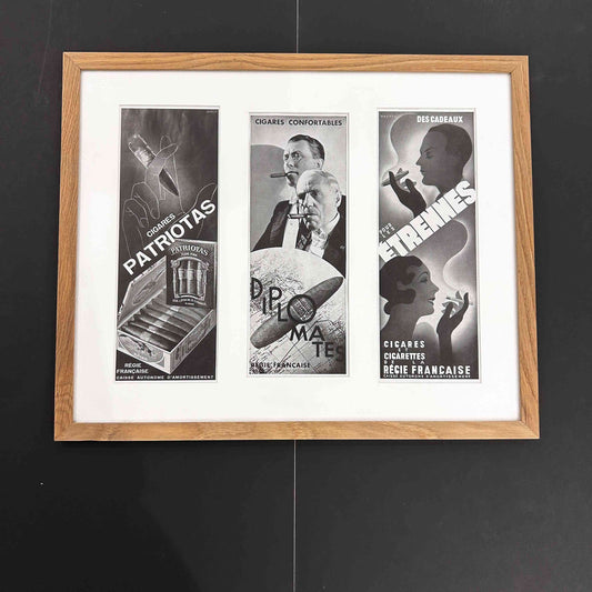 REGIE FRANCAISE DE TABAC - PUBLICITES ORIGINALE  - Années 30