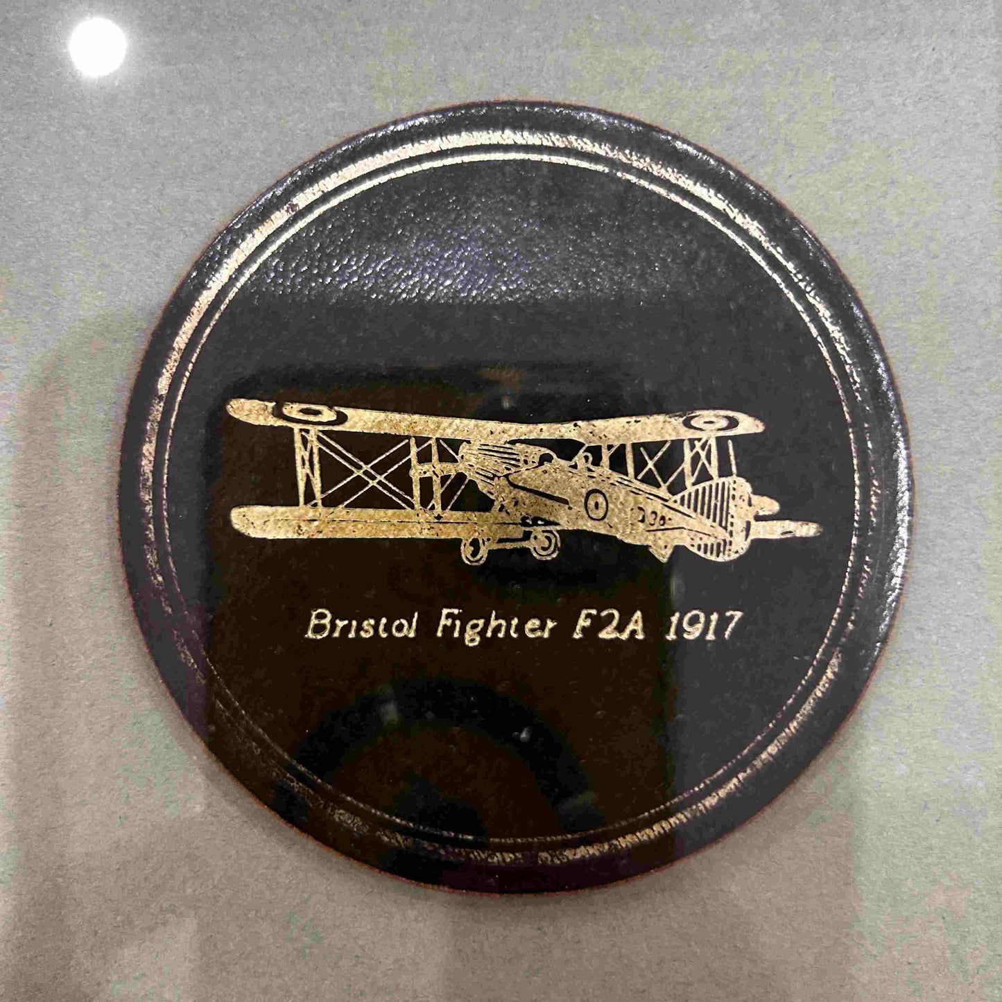 ENSEMBLE DE SOUS-VERRE - AVIATION BRITANNIQUE