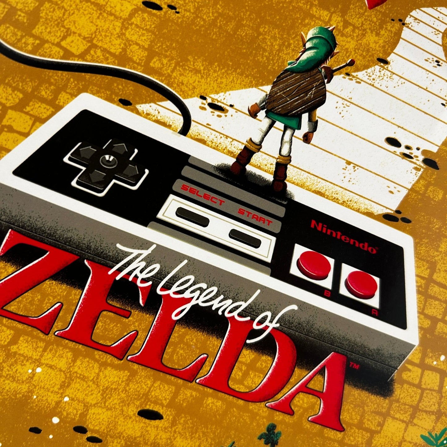 CARTOUCHE DE JEU NES LEGEND OF ZELDA